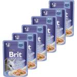 Brit Капсула BRIT Premium Cat Salmon in Jelly 6 x 85 г