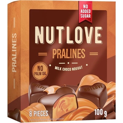 ALLNUTRITION NUTLOVE Pralines Milk Choco Nougat 100 g