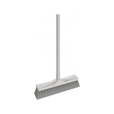Home Smeták s holí smeták 280 x 60 mm s holí 1180 mm bílá-šedá