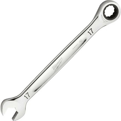 Milwaukee Ráčnový očkoplochý klíč 17 mm 4932471510