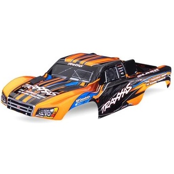 Traxxas каросерия Slash 2WD оранжева (безщипкова)