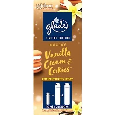 GLADE BRISE MINI SPRAY Osviežovač VANILLA CREAM COOKIES Náplň 10 ml