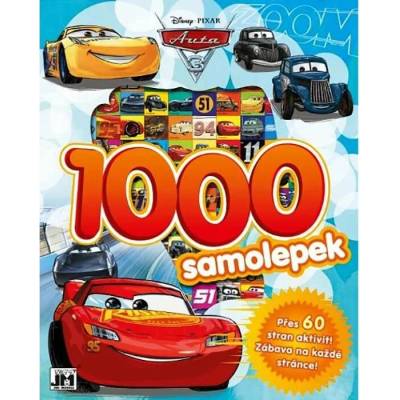 Jiří Models Auta 3 1000 samolepek s aktivitami