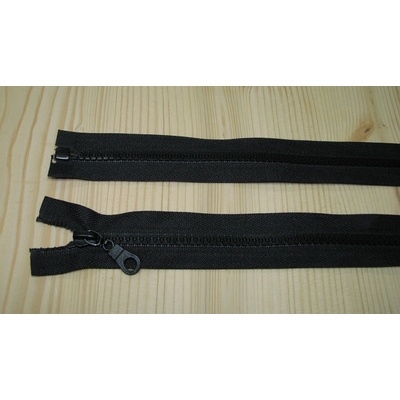 Zips kostenný čierna 5mm deliteľný 45cm