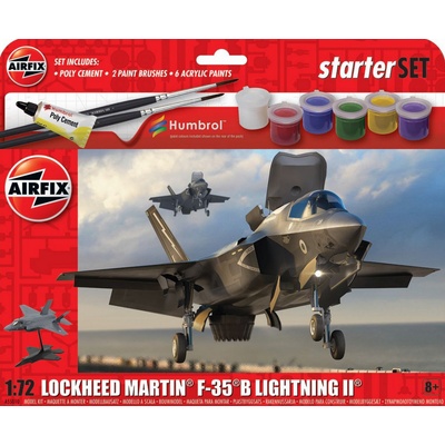 Airfix Lockheed Martin F 35B Lightning II Starter Set 1:72