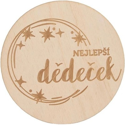 Orion Podtácek Nejlepší dědeček 12cm – Hledejceny.cz