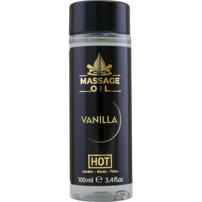 HOT masážny olej vanilka 100 ml