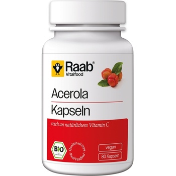 Raab Vitalfood Био ацерола 500mg - 80 капсули