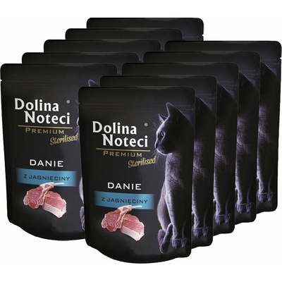 Dolina Noteci Premium Cat Dish with Lamb 10 x 85 g