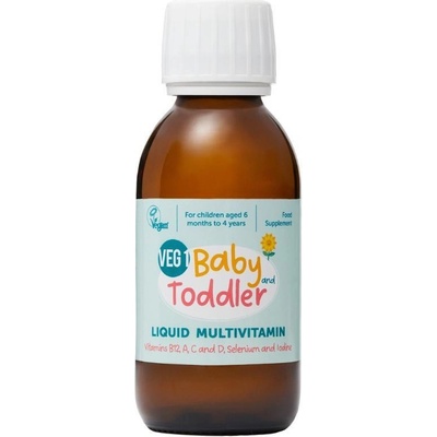 The Vegan Society VEG 1 Tekutý Multivitamín pro děti 150 ml
