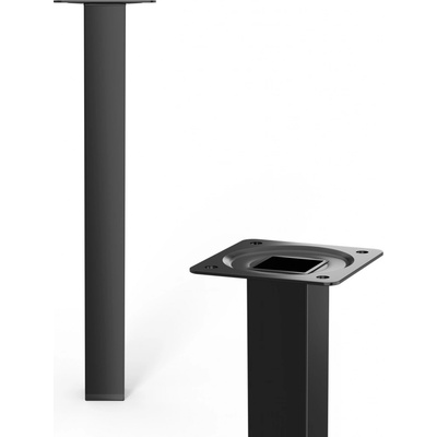 Walteco Nábytková noha hranatá 25x25x250 mm černá 50150 – Sleviste.cz