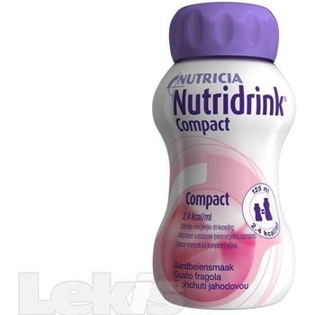 NUTRIDRINK COMPACT PROTEIN S PŘÍCHUTÍ JAHODOVOU POR SOL 4X125ML