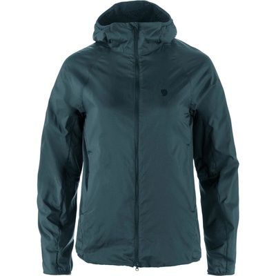 Fjällräven Дамско ветрозащитно яке Fjällräven Women's Keb Thermal Wind Jacket Windproof jacket - Mountain Blue - размер XL (118-0443-0215)