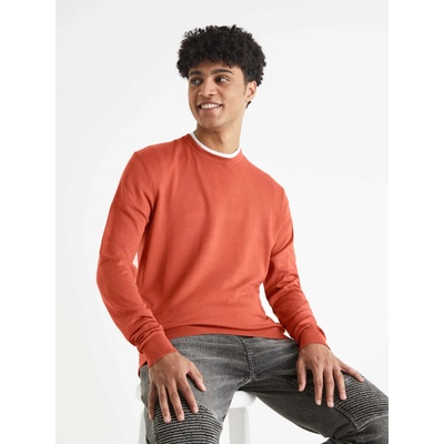 Celio Оранжев мъжки пуловер Celio Befirst Celio | Oranzhev | МЪЖЕ | S