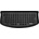 Carmart Гумена стелка за багажник за Opel Agila B (2007-2014) / Suzuki Splash (2008 - 2014) upper floor, 5 seats - Rezaw Plast