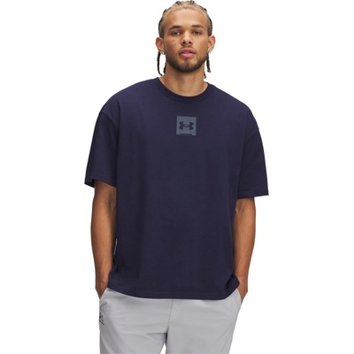 Under Armour Тениска Under Armour Men's Box Logo Regular Fit T-Shirt - Blue