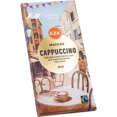 Eza Čokoláda mliečna Mascao Cappuccino Bio 85 g