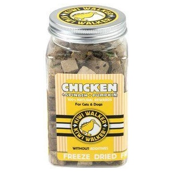 Kiwi Pochúťka mrazom sušené kurča špenát tekvica 100 g