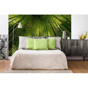 DIMEX ART Самозалепваща се флизелинова фототапета бамбук 375 x 250 см