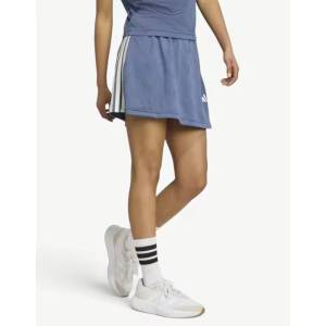 Adidas Stadium 3-Stripes Tennis Skirt With Short Blue - magazinko