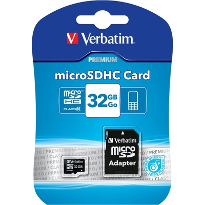 VERBATIM MicroSDHC 32 GB 44083 – Zboží Živě