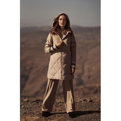 Moodo Яке с отделяща се качулка в бежово Moodo Moodo | Bezhov | ЖЕНИ | XS