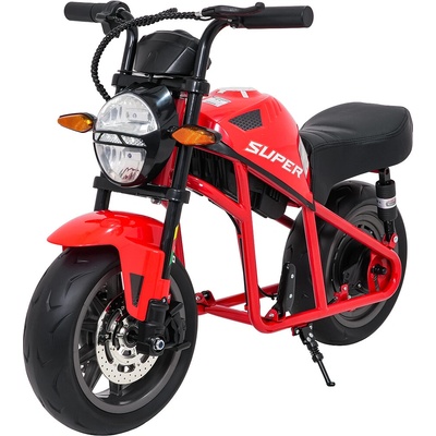 Ramiz SUPERMOTO 24V Elektrická motorka červená