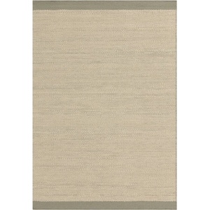 Asiatic Carpets Кремав/светлозелен ръчно изработен вълнен килим 200x290 cm Lima Sage - Asiatic Carpets (LIMA200290SAGE)