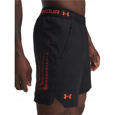 Pánske športové šortky Under Armour čierne krátke polyester