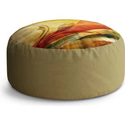 Sablio Taburet Circle Retro motiv: 38x48 cm