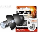 Alpine PartyPlug Black Špunty do uší SNR 19 dB 1 pár