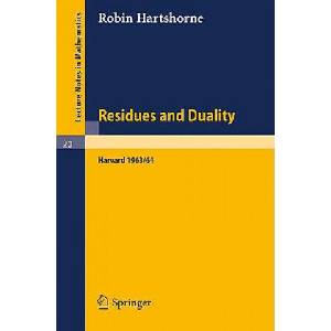 Residues and Duality | Robin Hartshorne (ISBN: 9783540036036)