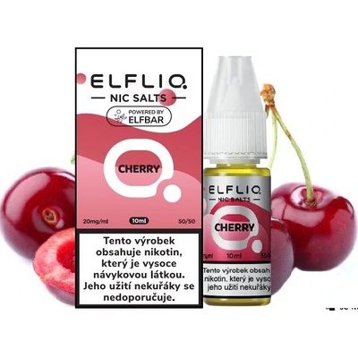 Elf Bar ELFLIQ Nic SALT Cherry 10 x 10 ml 20 mg