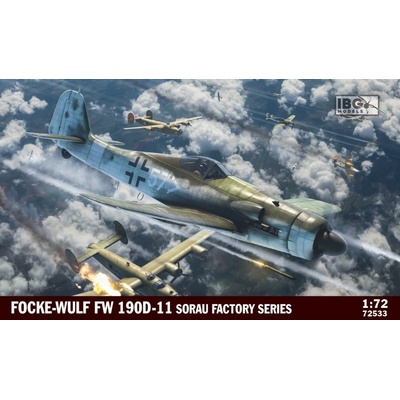 IBG FockeWulf Fw 190D11 Sorau Factory Series models 72533 1:72