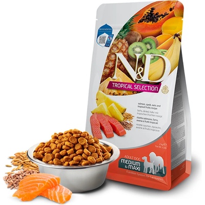 N&D Tropical Selection Dog Adult M/L Salmon 2 kg