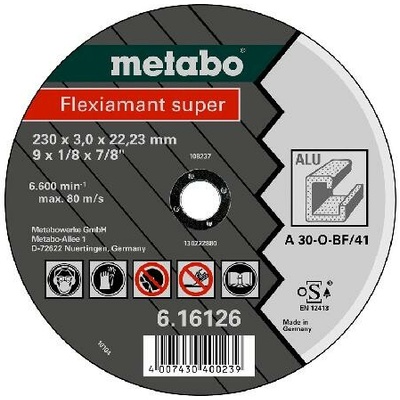 Metabo Rezný kotúč 230 x 22,23 mm 616126000