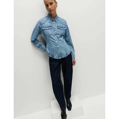 Marks & Spencer Каубойска дънкова риза Marks & Spencer военноморско синьо Marks & Spencer | Sin | ЖЕНИ | 8 REG