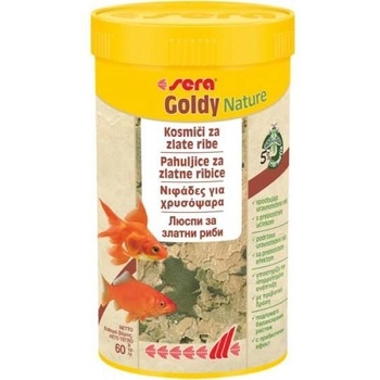 Sera Nature Goldy - основна храна за златни рибки без оцветители и консерванти 100 мл