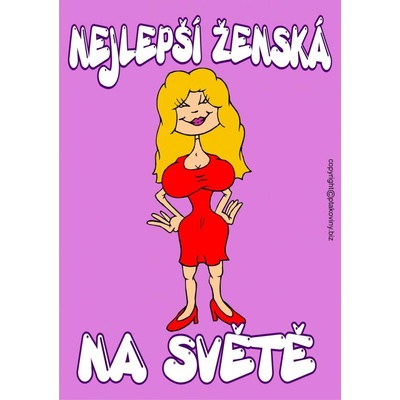 Certifikát Nejlepší ženská na světě