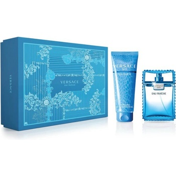 Versace Man Eau Fraiche Gift Set - EDT 100 ml + Shower Gel 150 ml за мъже