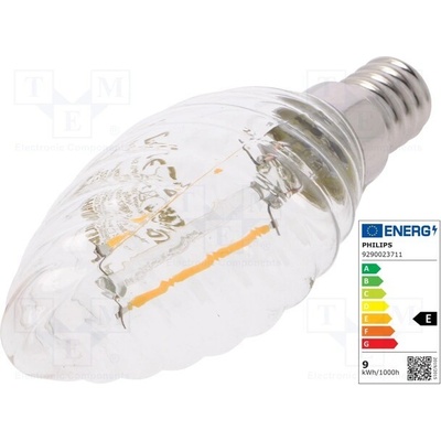 Philips 8718699762353 žárovka LED teple bílá E14 230VAC 250lm P 2W 2700K CRImin 80