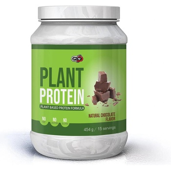 PURE NUTRITION - PLANT PROTEIN - NATURAL CHOCOLATE - 450 g Pure nutrition - plant protein - natural chocolate