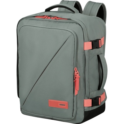 American Tourister TAKE2CABIN Šedý Sage/Coral 26.5 l