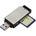 Hama Четец за карти Card Reader HAMA - USB 3.0 SD/MicroSD - Silver - PN 00123900 (850HAMAADAPTER1239)