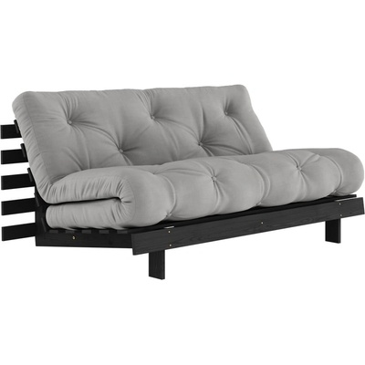 Karup Design Сив разтегателен диван 160 cm Roots Black Night - Karup Design (123402746160)