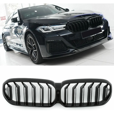 Angeleyes BMW 5 G30/G31 Facelift predná čierna lesklá maska v štýle M5