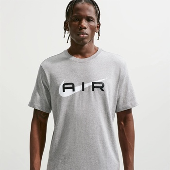 Nike Тениска Nike Men's T-Shirt - Grey Air Swoosh