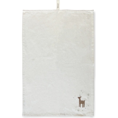 Juna Christmas Fable Кухненска кърпа с мотив елен, 50 x 70 см, кремава (637312)