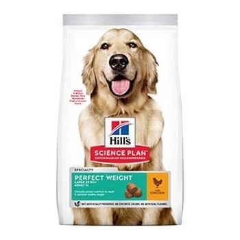 Hill's Science Plan Canine Adult Perfect Weight Large Breed Chicken 12 kg