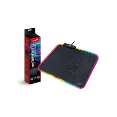 Genius GX GAMING GX-pad 260S RGB, textile, black, 260x240mm, 3mm, Genius